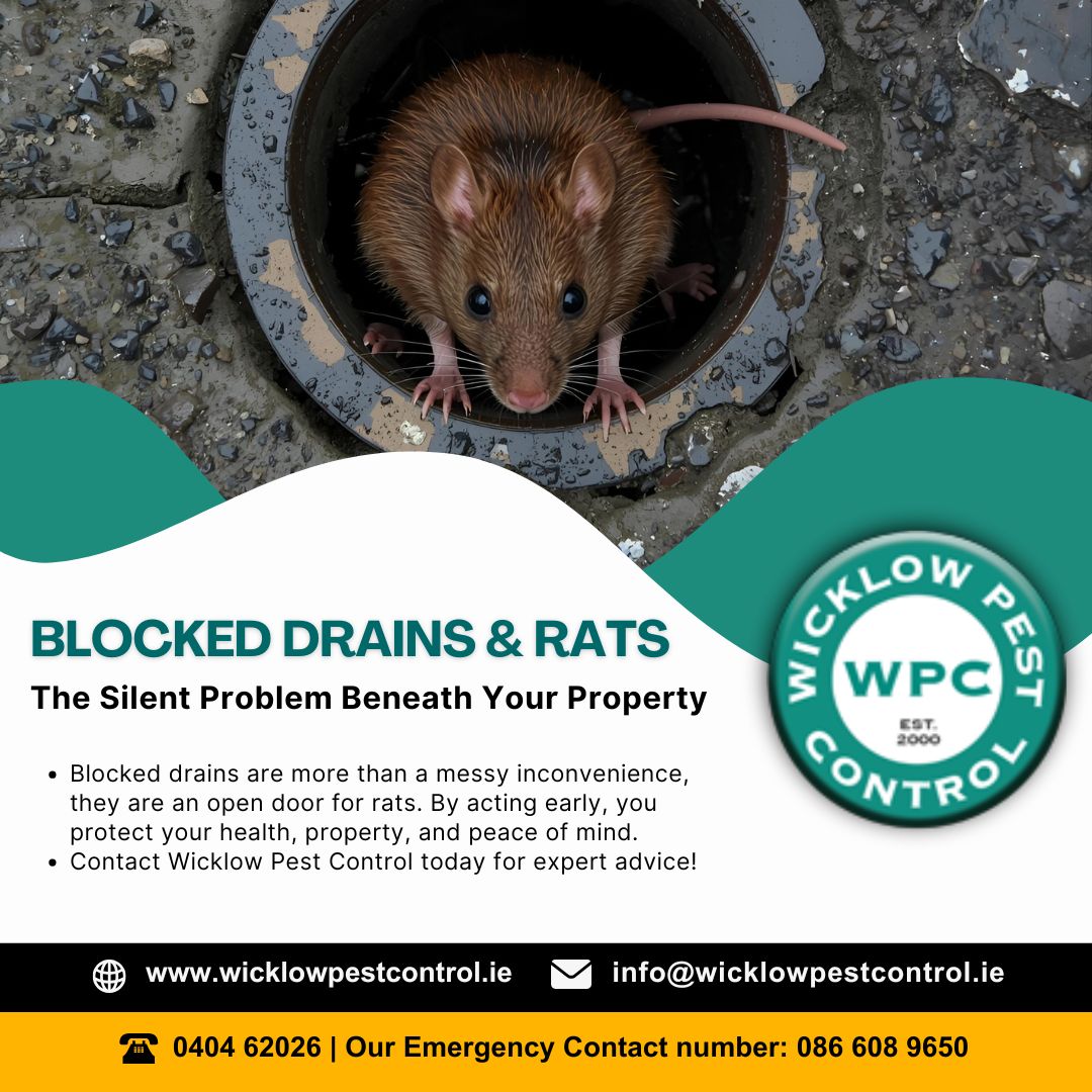 Blocked Drains & Rats: The Silent Problem Beneath Your Property