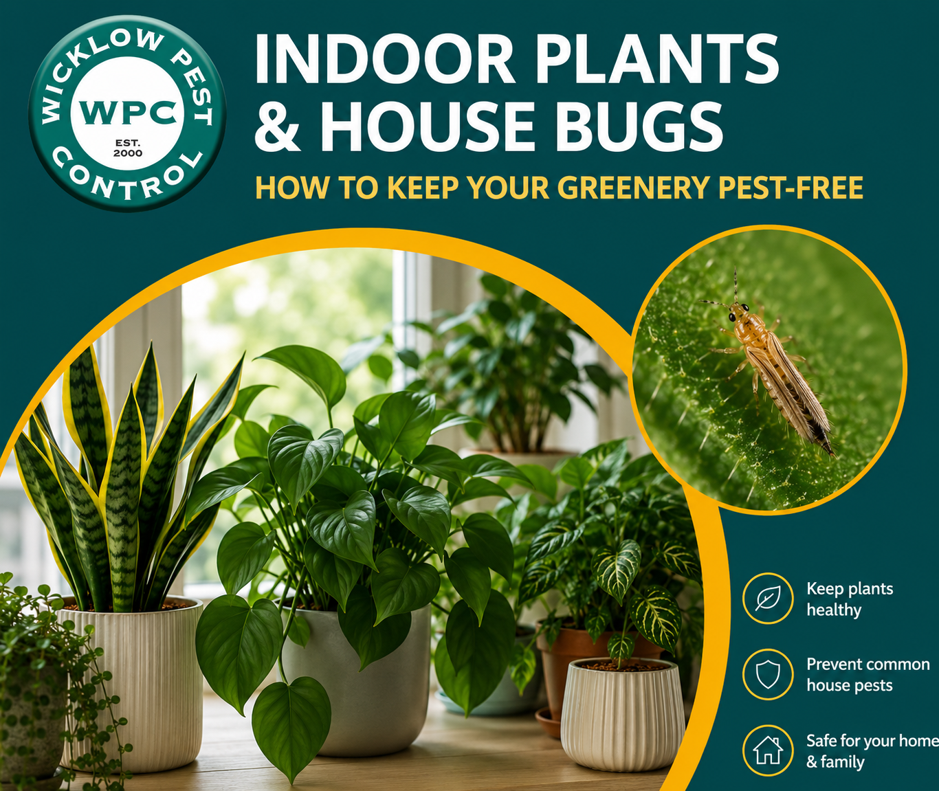 Indoor Plants & House Bugs: How to Keep Your Greenery Pest-Free