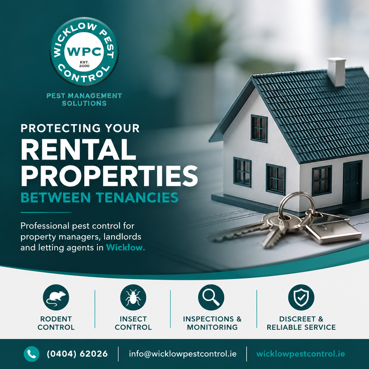 pest control for property managers Wicklow